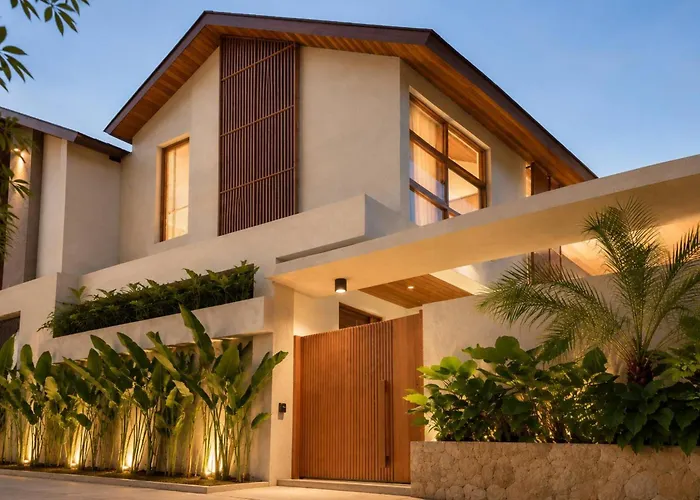 Contemporary 3BD Villa With Pool Sauna Gym