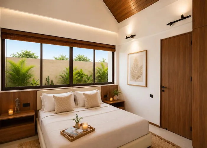 Сasa de vacaciones Contemporary 3BD Villa With Pool Sauna Gym Pererenan